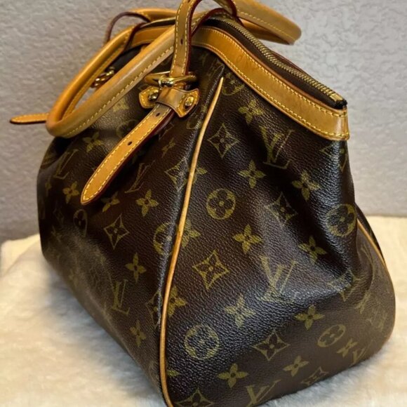 LOUIS VUITTON LV Tivoli GM Monogram Canvas Shoulder Bag Women Handbag - Picture 9 of 15